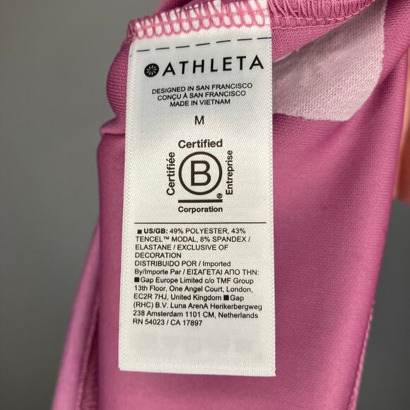 NWT ATHLETA Seasoft Crewneck Sweatshirt Purple Medium - Picture 6 of 6